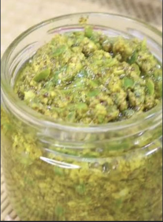 Mirch Lasan Achaar (ਮਿਰਚ ਲਸਣ ਦਾ ਆਚਾਰ), homemade by Punjabi home cooks