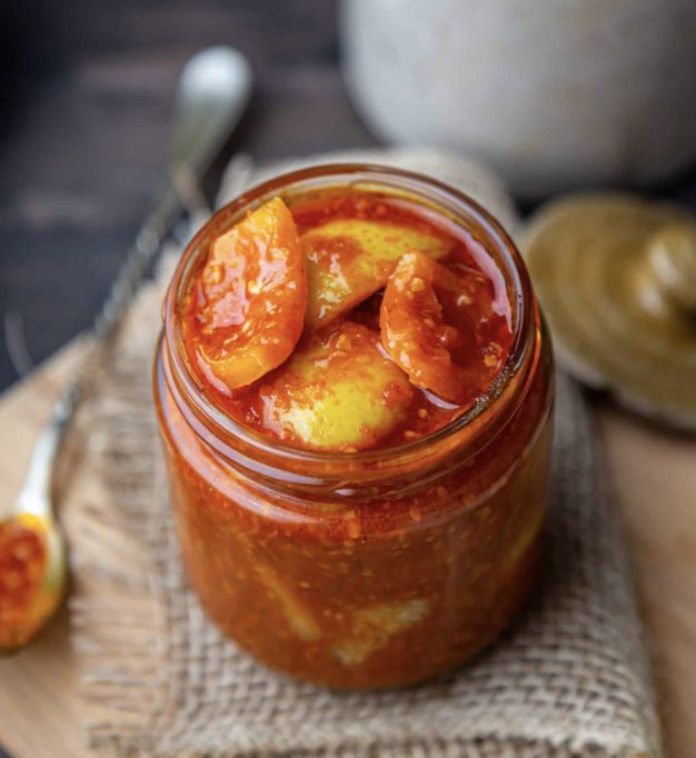 Mitha Nimbu Achaar (ਮਿੱਠੇ ਨਿੰਬੂ ਦਾ ਆਚਾਰ), homemade by Punjabi home cooks